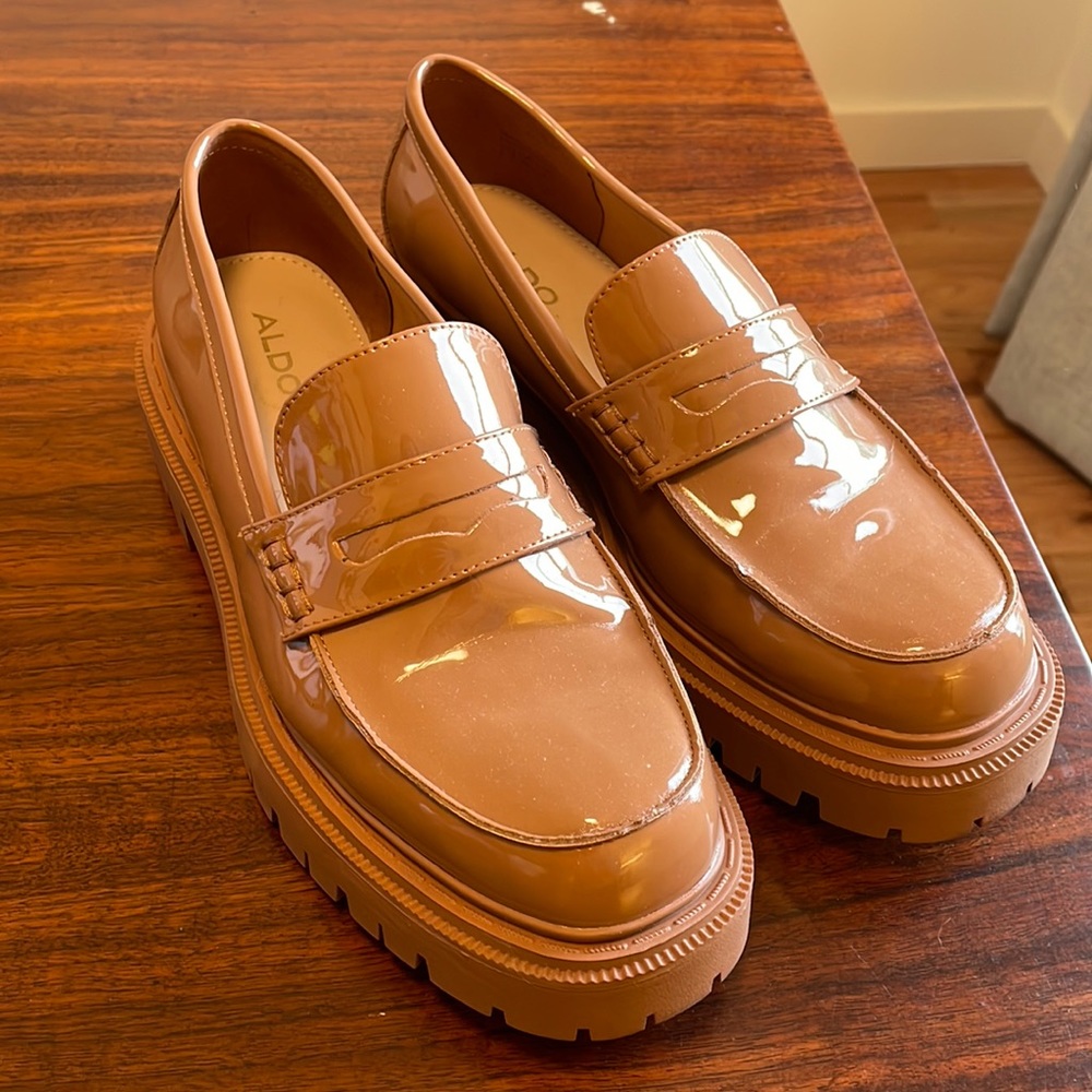 ALDO Bigstrut Loafer in Dark Beige